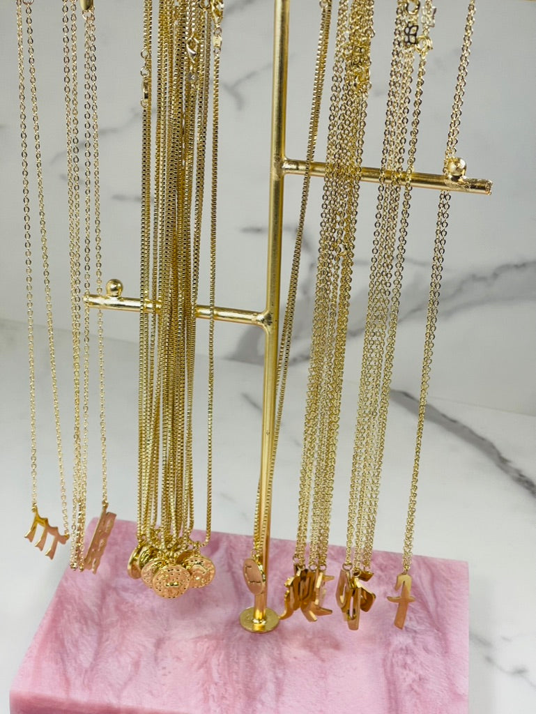 Double Sided Zodiac Pendant Necklace