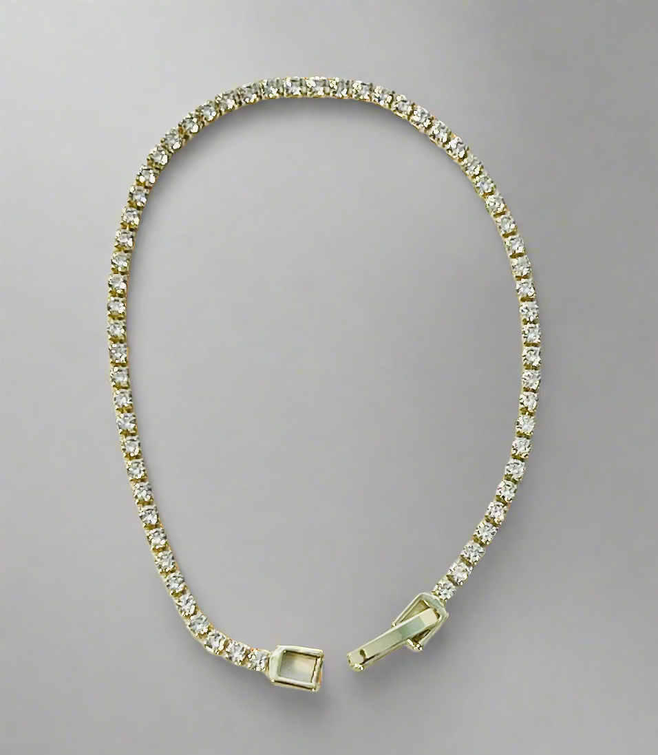Micro Pave Tennis Bracelet