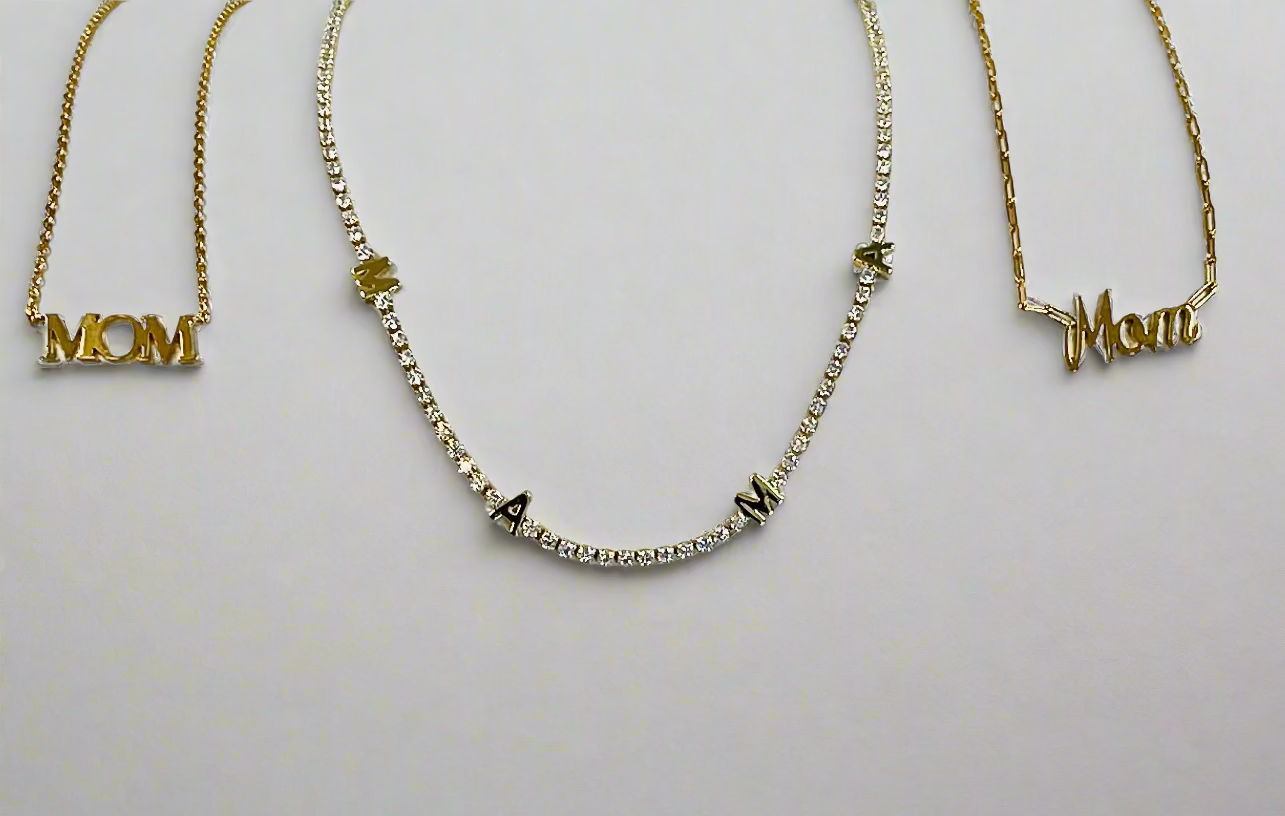 Bezel Mama Necklace