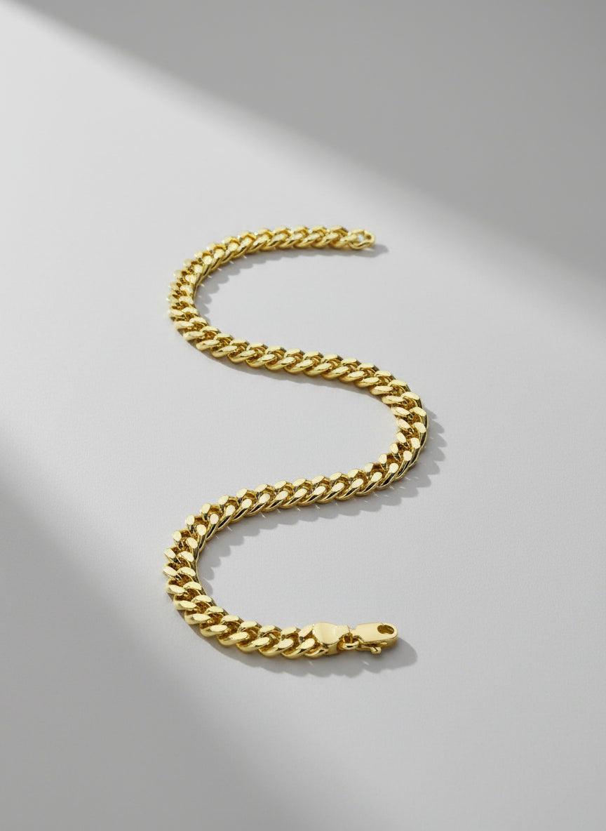 Chunky Cuban Link Anklet