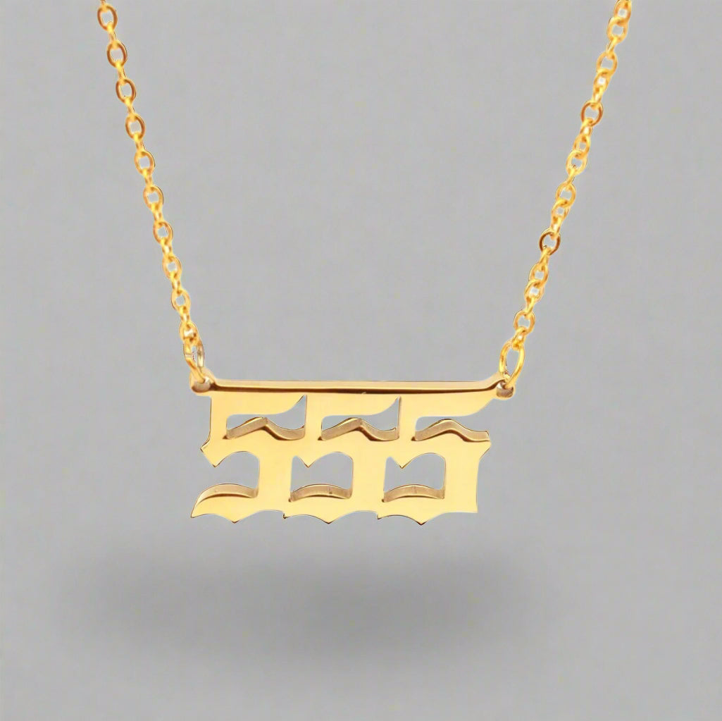 Angel Number Necklace