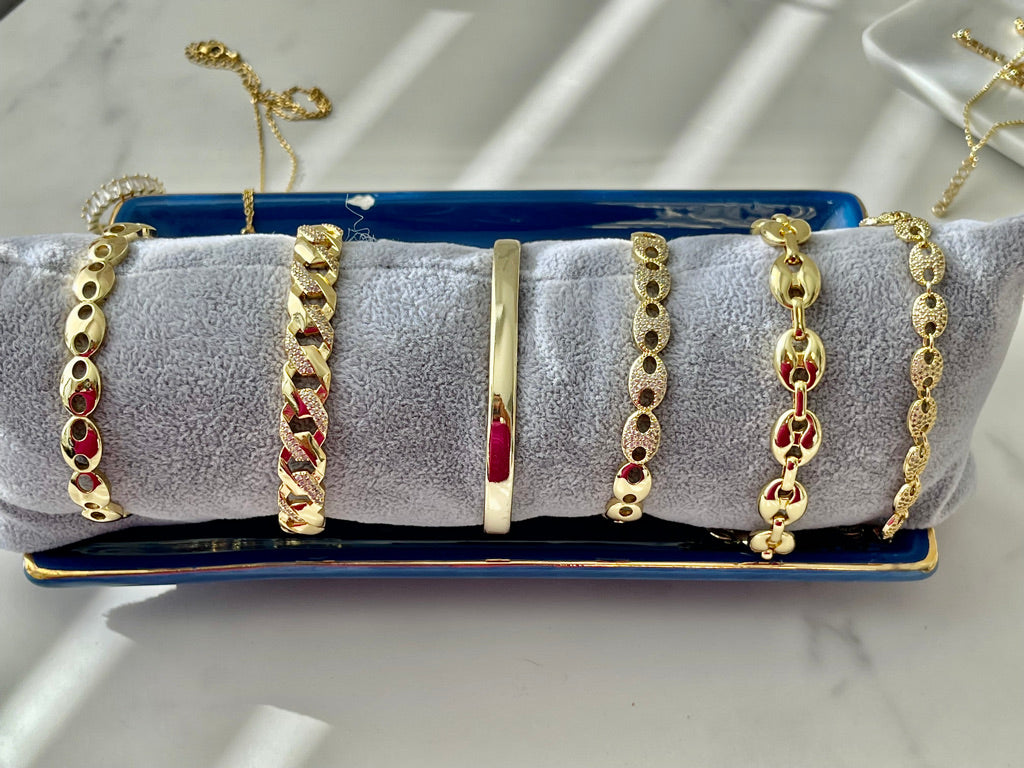 Open Cuff Bangle Bracelet