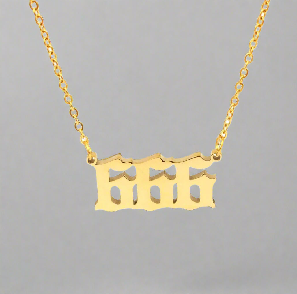 Angel Number Necklace