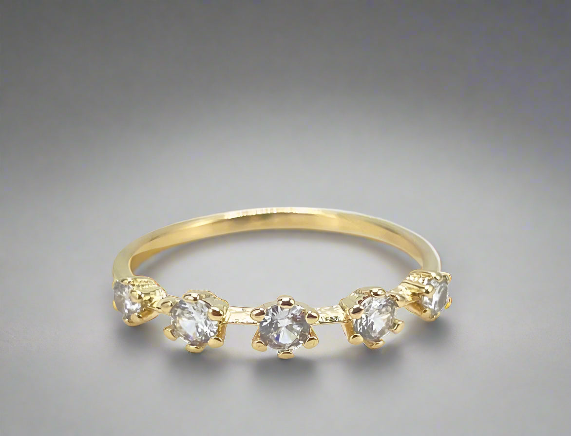 Stackable Bezel Ring