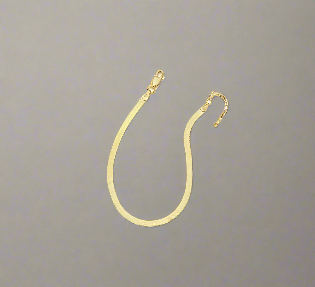 Herringbone Anklet