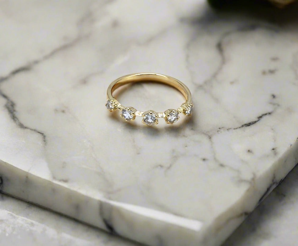 Stackable Bezel Ring
