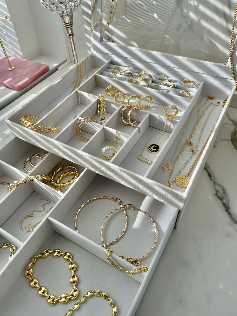 Large Skinny Twisted Hoops