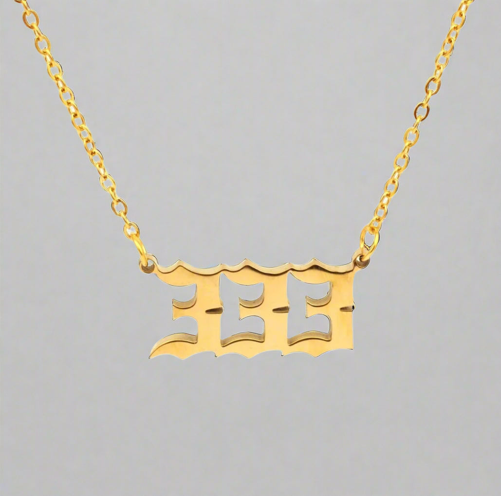 Angel Number Necklace