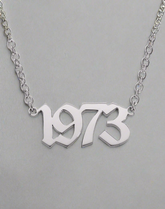 Custom Year Necklace