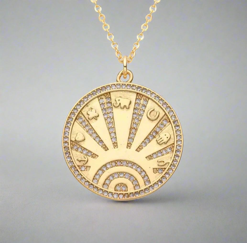 Lucky Charm Talisman Pendant Necklace