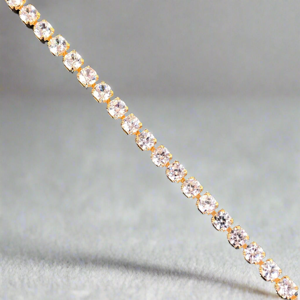 Classic Round Tennis Necklace