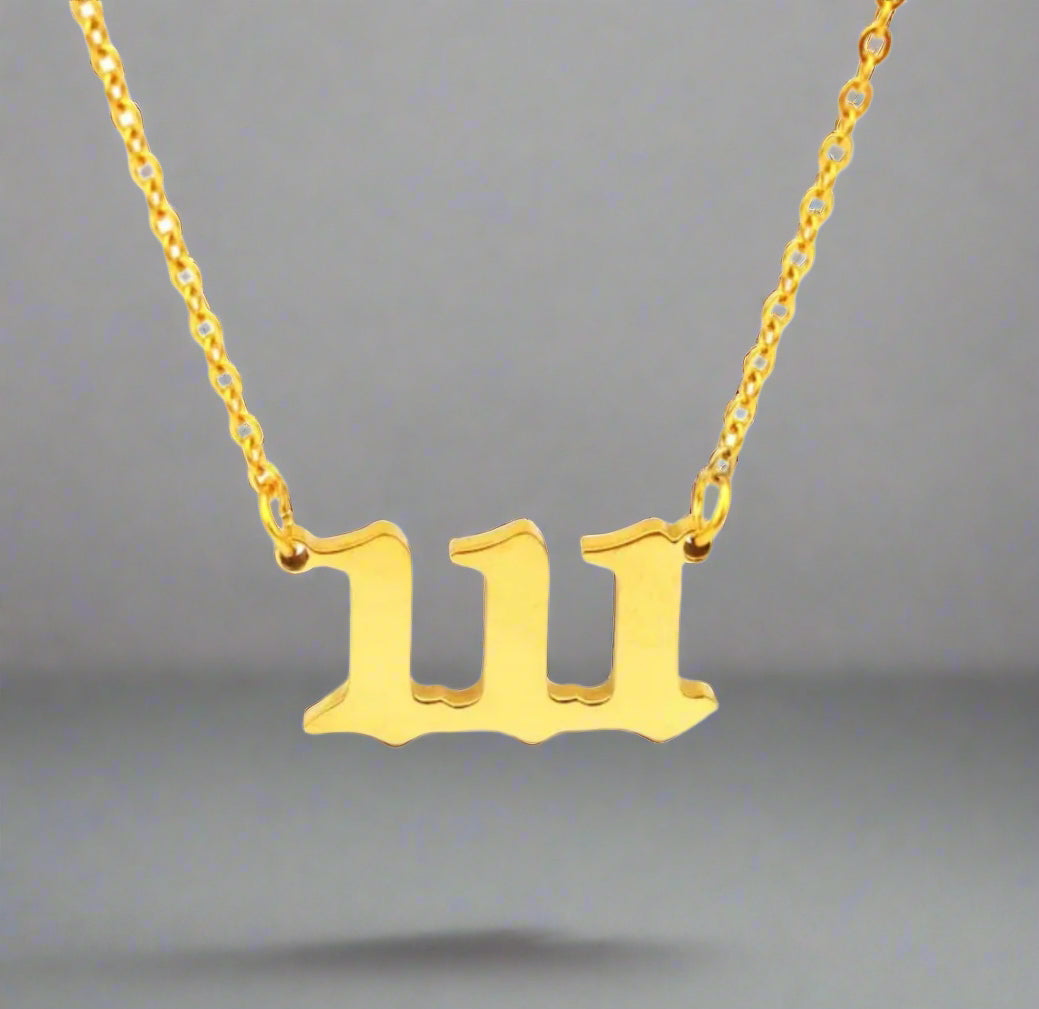 Angel Number Necklace