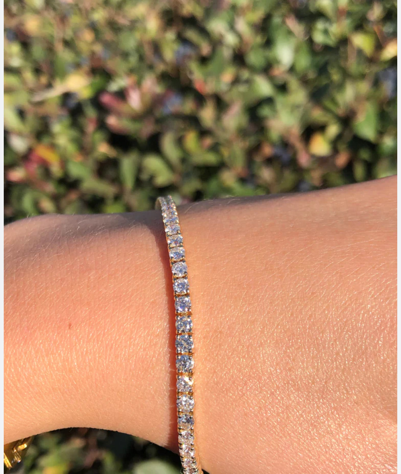 Sterling Silver Tennis Necklace/Bracelet