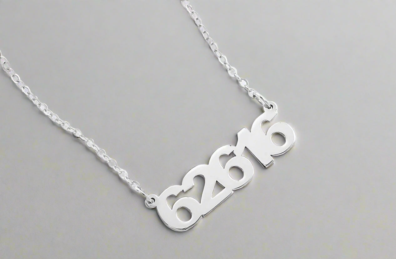 Custom Date Necklace