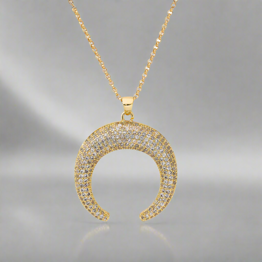 Crescent Horn Necklace