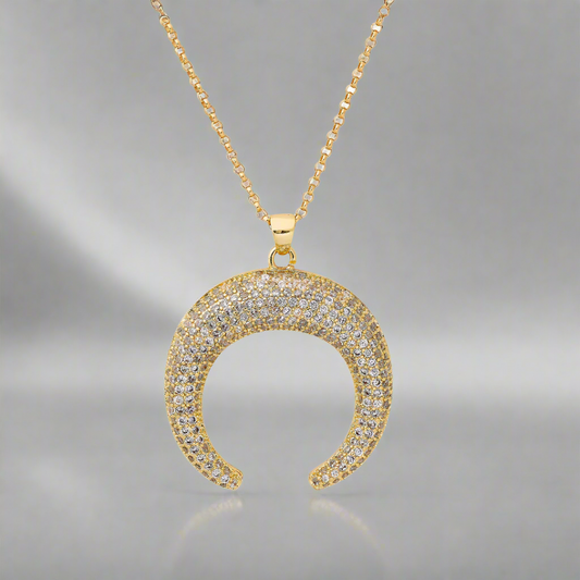 Crescent Horn Necklace