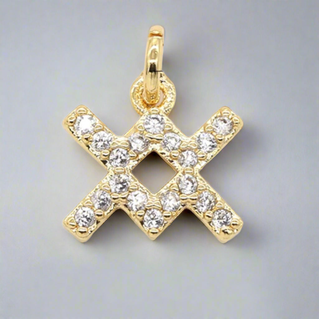 Dainty Micro Pave Zodiac Charm Necklace