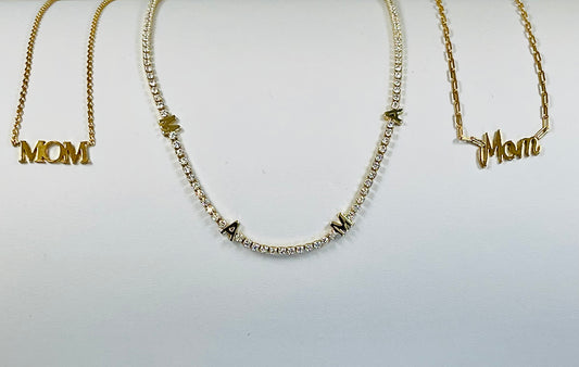 Bezel Mama Necklace