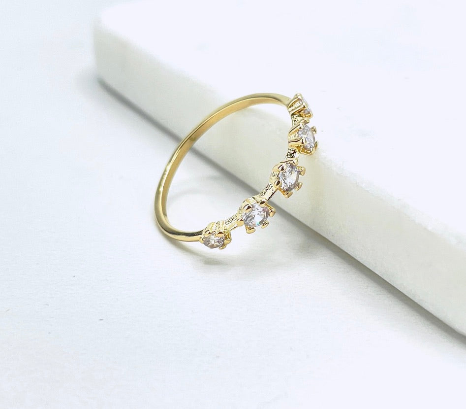 Stackable Bezel Ring