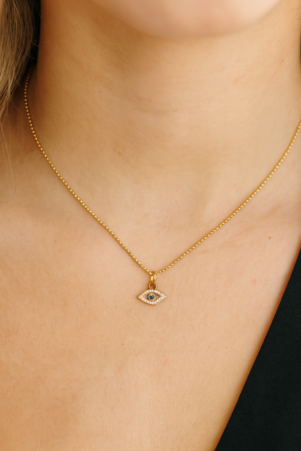 Blue Evil Eye Necklace