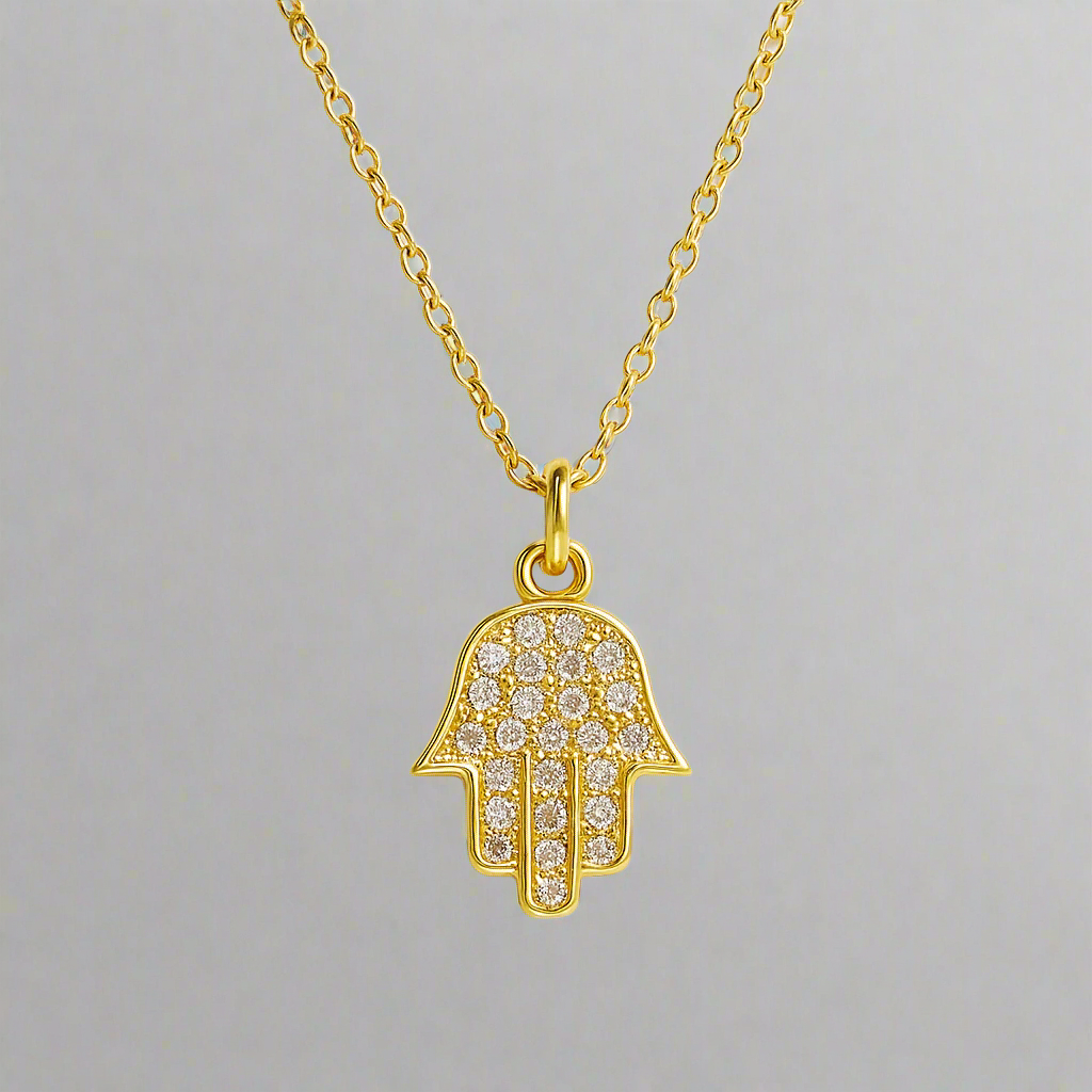 Hamsa Hand Necklace