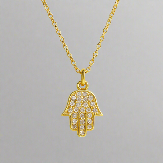 Hamsa Hand Necklace