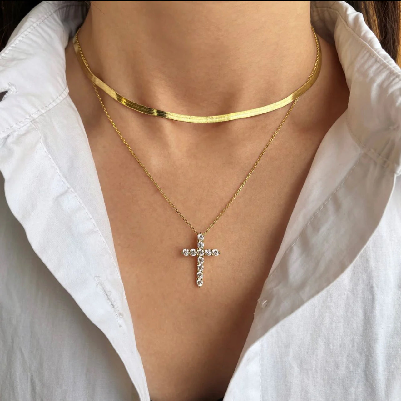 Pendant Cross Necklace