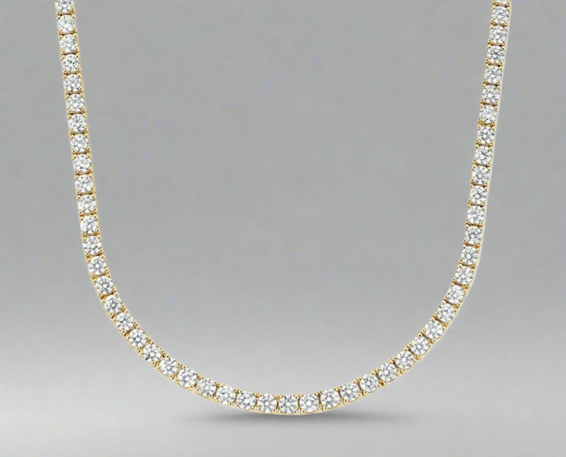 Sterling Silver Tennis Necklace/Bracelet