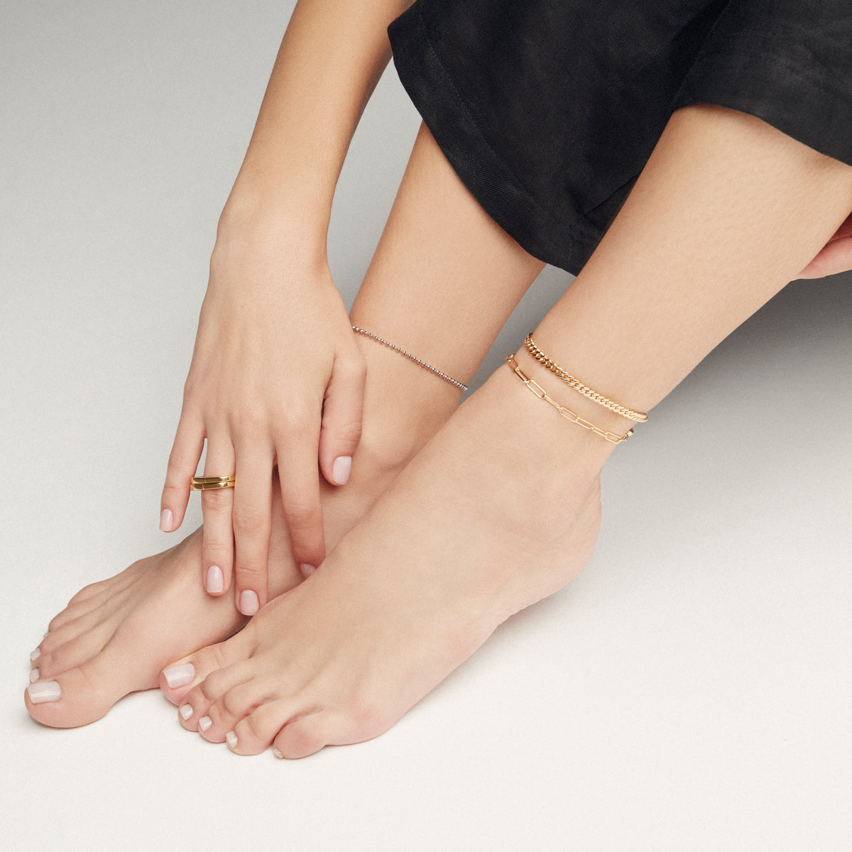 Linked Up Anklet (small)