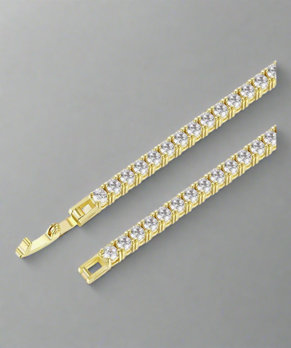 Micro Pave Tennis Bracelet