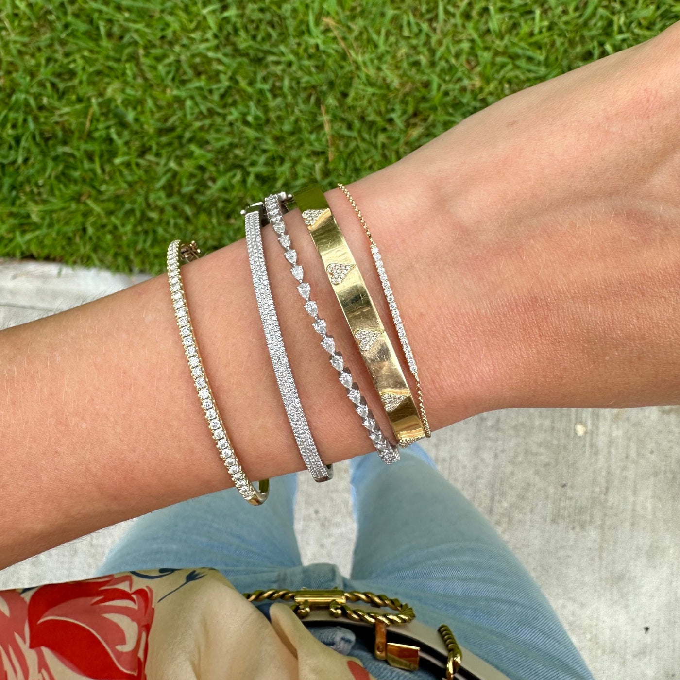 Slim Bangle Bracelet