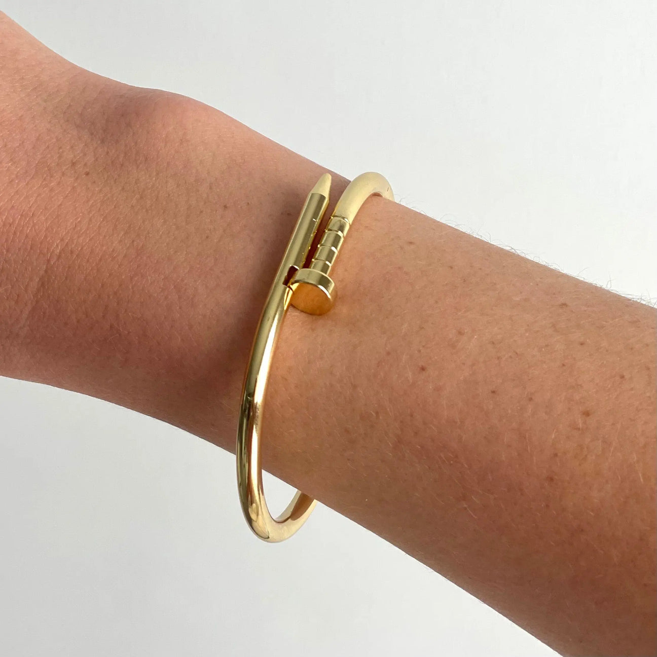 Nail Bangle Bracelet