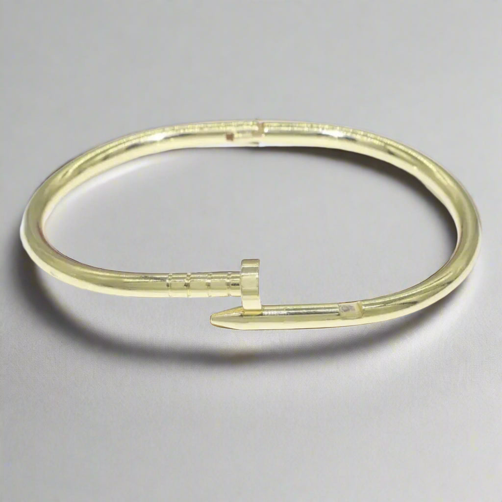 Nail Bangle Bracelet