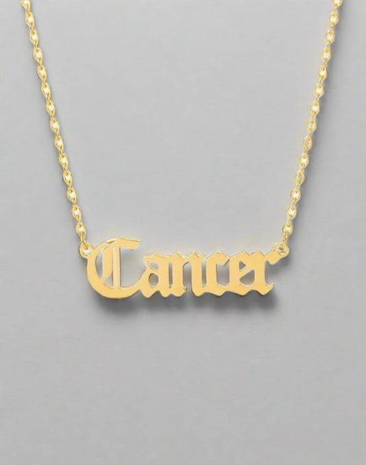 Zodiac Necklace