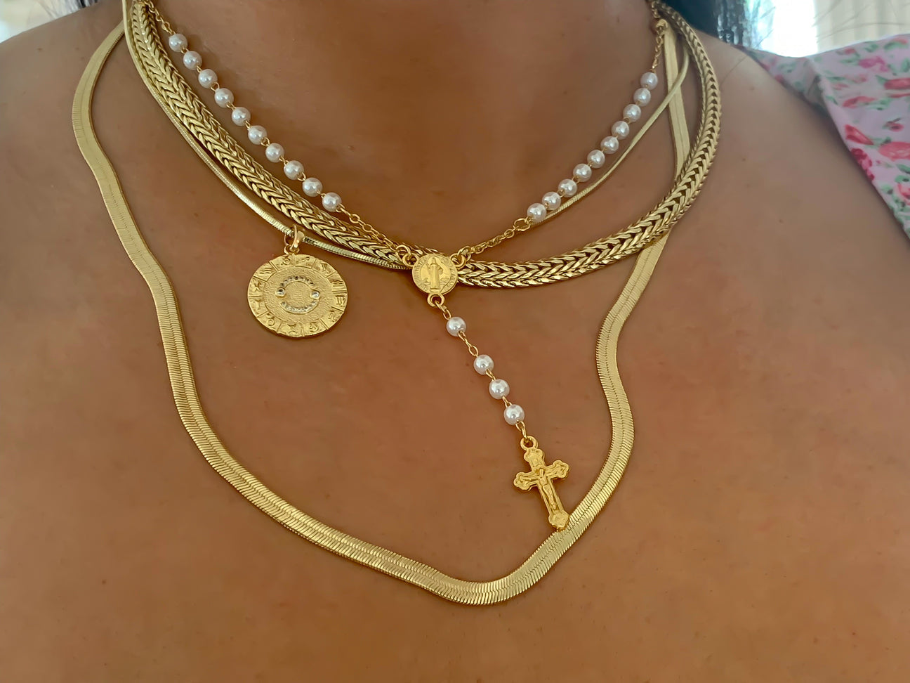 Micro Pave Zodiac Pendant