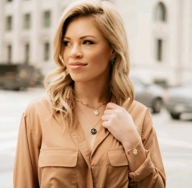 Encompassing Moon Necklace