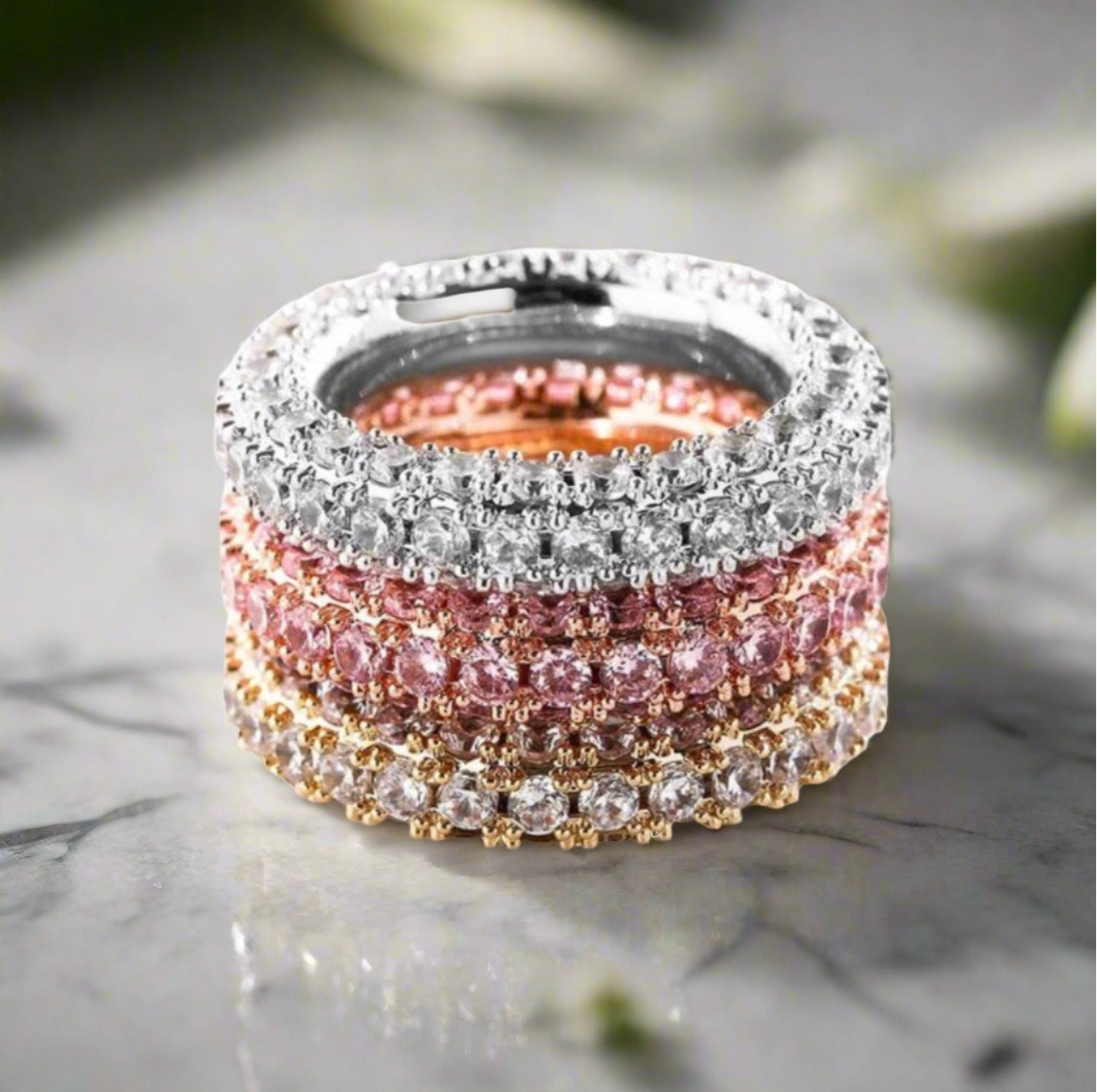 Luxury Bezel Ring